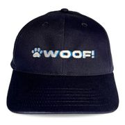 Cap WOOF! Dog Paw - Navy Cap / White Logo