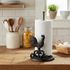 Cast Iron Rooster Paper Towel Holder