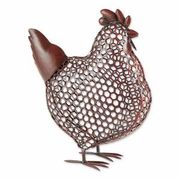  Chicken  Wire  Chicken Sculpture   FREE SHIPPING