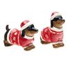 Salt and Pepper Shaker Set Christmas Dachshund 