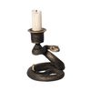 Death Rattle (rattlesnake)  Candlestick Holder