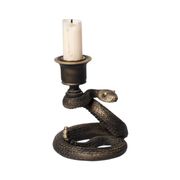 Death Rattle (rattlesnake)  Candlestick Holder