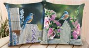 Decorator Pillow Bluebirds   18" Square