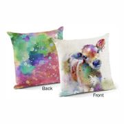 Decorator Pillow Colorful Splash Calf 18" Square
