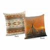 Decorator Pillow Medicine Man Teepee 18"Square 