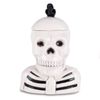 Dolomite Cookie Jar  Skeleton w/ Crow 12 X 8.5