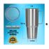 Double Vacuum Wall Tumbler With Handle and Lid 64oz Double Vacuum Wall Tumbler With Handle and Lid 64oz