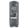 Dove Men+Care Charcoal + Clay Purifying Body & Face Wash, 18 oz