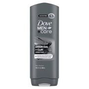 Dove Men+Care Charcoal + Clay Purifying Body & Face Wash, 18 oz