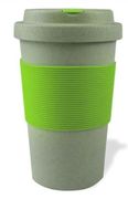 Eco-Friendly Biodegradable Wheat Straw Travel Cup GREEN