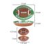 Football Touchdown Melamine Serving Bowls Set of 5 (1 large 4 individual size) Football Touchdown Melamine Serving Bowls Set of 5 (1 large 4 individual size)