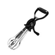 Fox Run Stainless Steel Manual Hand Mixer, 13" X 4"