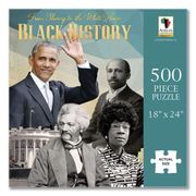 From Slavery To the White House Black History Puzzle  500pc
