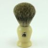 Gbs Shaving Brush Badger Hair Resin Handle Ivory 21 mm Knot