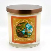 Glass Tumbler Candle 8.5 oz  / Metal Lid  Morning Mimosa