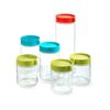 Glasslock Round Glass Canister Set 6 Piece