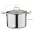 Gourmet Edge  18/10 Stainless Steel Stock Pot W/Cover 20Qt