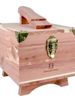 Grand Cedar Shoe Shine Box