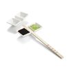 Helen's Asian Kitchen 2-Section Sauce Dishes with Chopstick Rest, Set of 2 Helen's Asian Kitchen 2-Section Sauce Dishes with Chopstick Rest, Set of 2