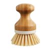 HIC Kitchen Bamboo Handle Dishwashing Vegetable Brush