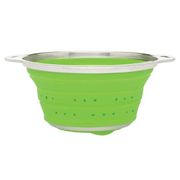 Hic Kitchen Collapsible Colander, Silicone,  1.5QT.