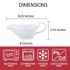 HIC Kitchen Gravy Boat, 8oz