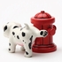 Salt and Pepper Shaker Set  Where's the Fire 