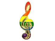 Lapel Pin Music Clef