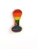 Lapel Pin Rainbow Exclamation Mark