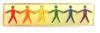Lapel Pin Rainbow Men 