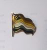 Lapel Pin  Wavy Bear Pride Flag 