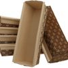 Large Loaf Paper Baking Pan 25-Pack, 9 X 2.8 X 2 Inches