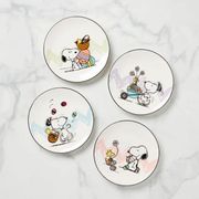 Lenox Snoopy Easter Accent Plates  8in.dia.  Set of 4