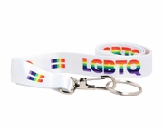 LGBTQ Rainbow Pride Lanyard 