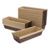 Medium Paper Baking Loaf Pan 25-Pack, 8 X 2.5 X 2 Inches
