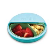 Melii Spin Snack Container, Blue or Pink