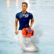 Merman Ornament First Responder