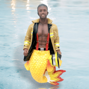 Merman Ornament  Flaming Bottom