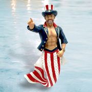 Merman Ornament  Guncle Sam