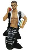 Merman Ornament Hot 4 Teacher  (BEING RETIRED)