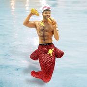 Merman Ornament Messy Weiner