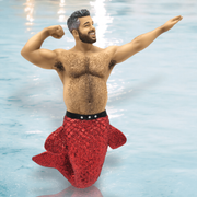 Merman Ornament Muscle Beach II