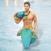 Merman Ornament Turtle Time