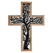 Metal Tree Cross  15in.H.