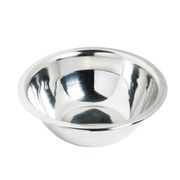 Mixing Bowl, 0.75 Qt Stainless Steel  Small 3-Cup Capacity 6.5in.dia.