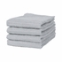Mrs. Anderson's Baking Gray Cotton Bar Mop Dish Cloths Set of 4