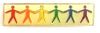 Lapel Pin Rainbow Men 