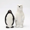 Salt and Pepper Shaker Set Polar Opposites 