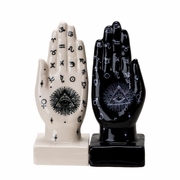 Salt and Pepper Shaker Set  Fortune Teller 