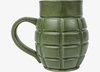Grenade Mug, Green Grenade Mug, Green